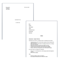 Use a Manuscript Template